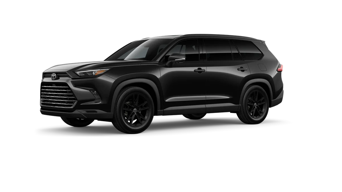 New 2026 Midnight Black Metallic Toyota Hybrid Nightshade image 2