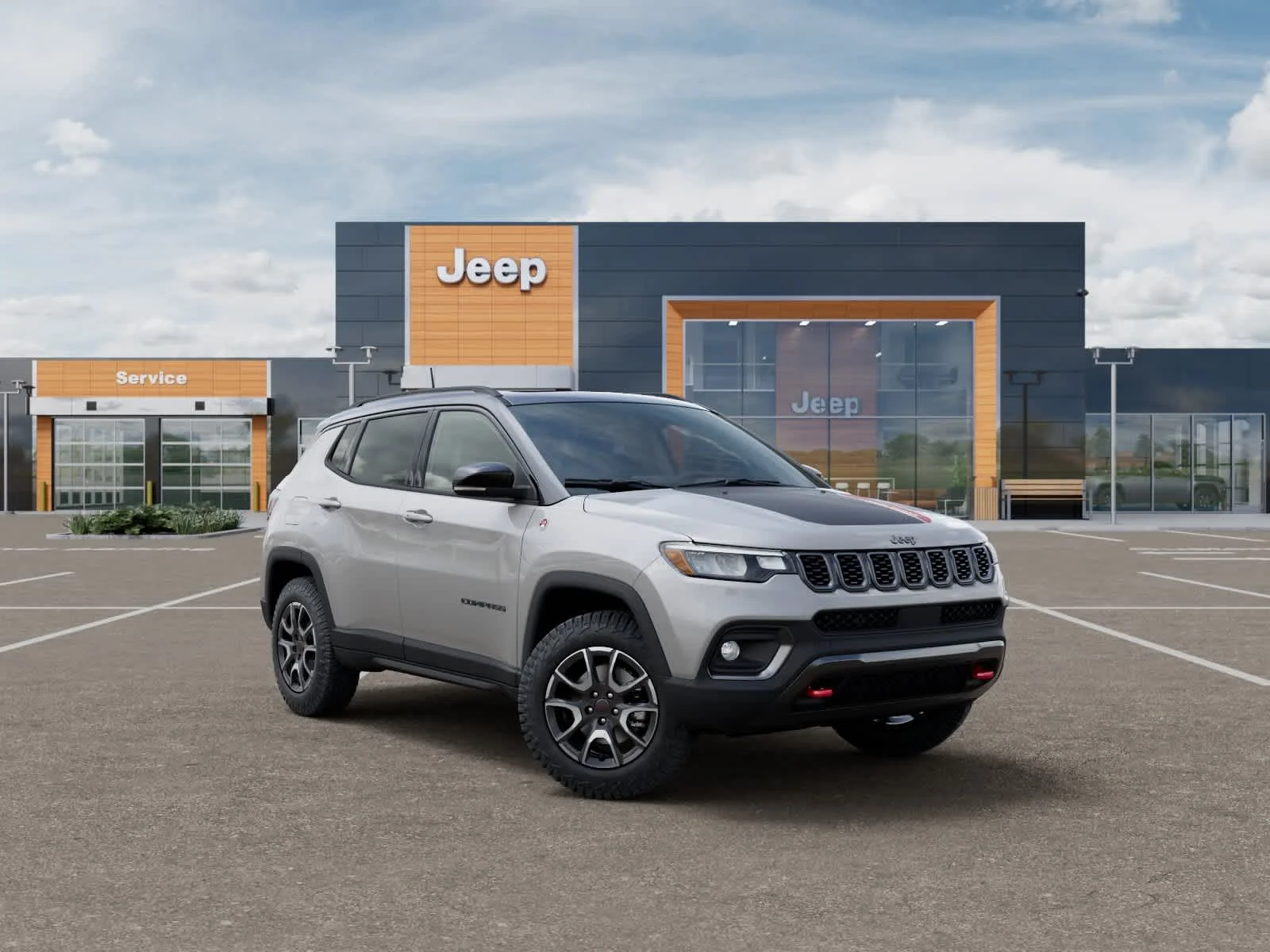 New 2026 Silver Zynith Metallic Clearcoat Jeep Trailhawk image 5