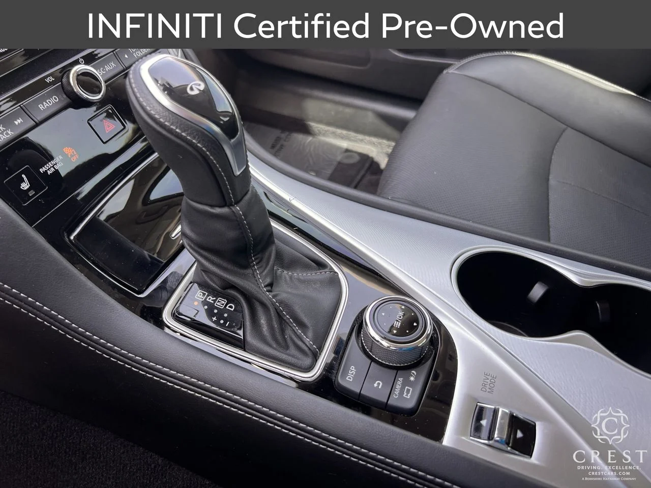 Certified Used 2023 Black Obsidian INFINITI LUXE image 19