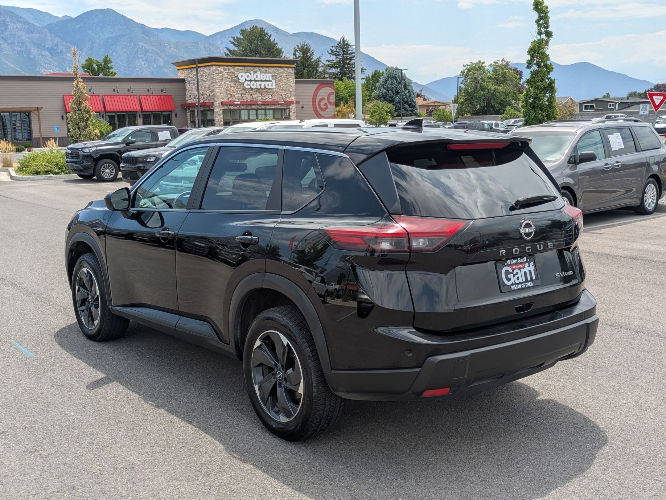 Used 2024 Super Black Nissan SV image 5