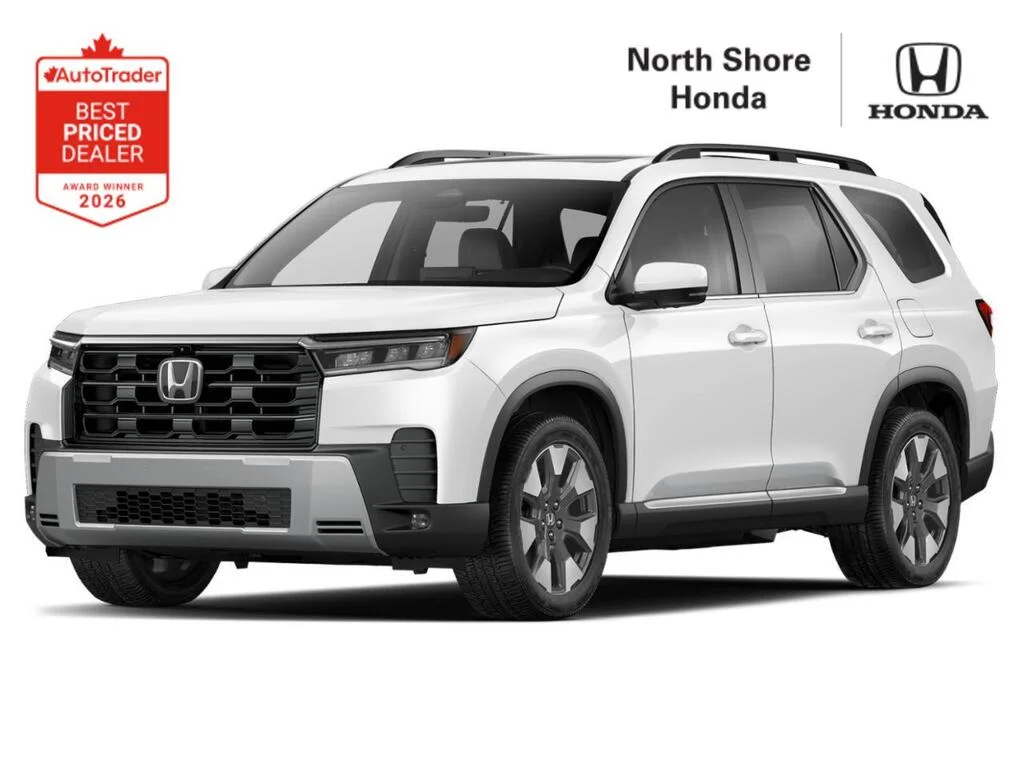 New 2026 Platinum White Pearl Honda TOURING Every seat. Every trip. Every comfort. image 1