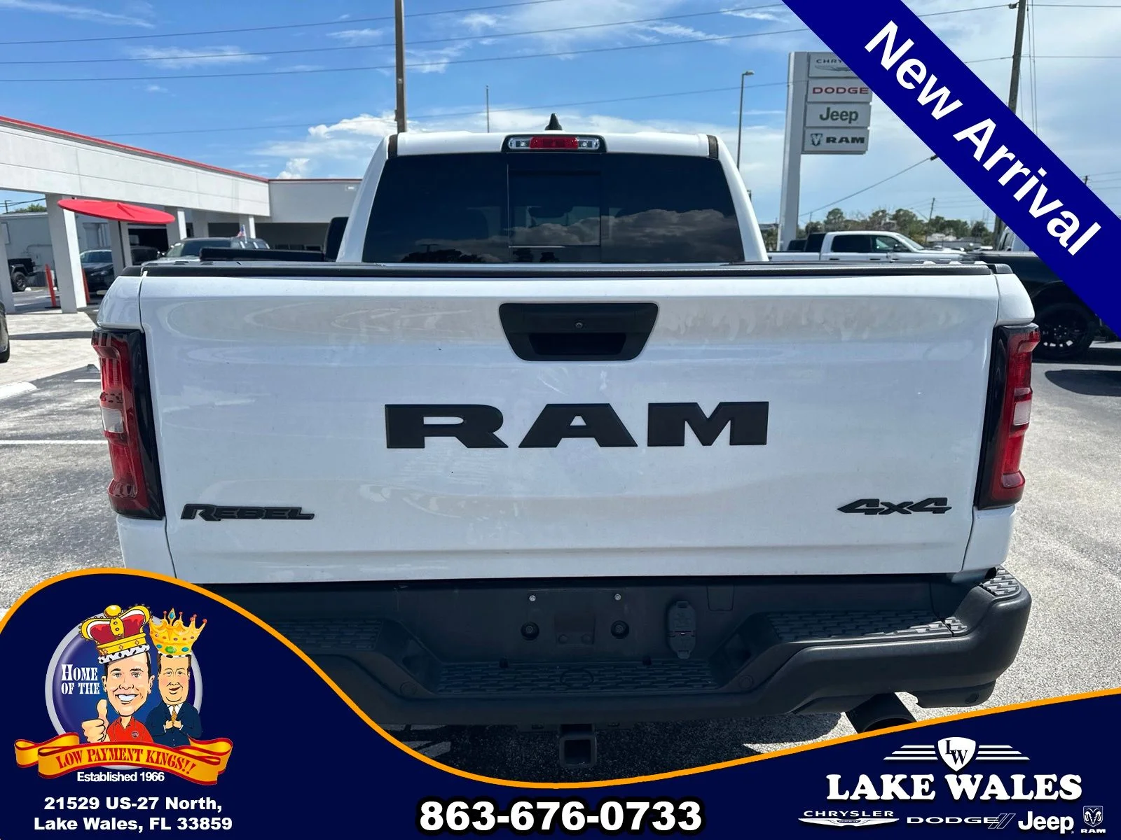 Used 2025 White Ram Rebel image 4