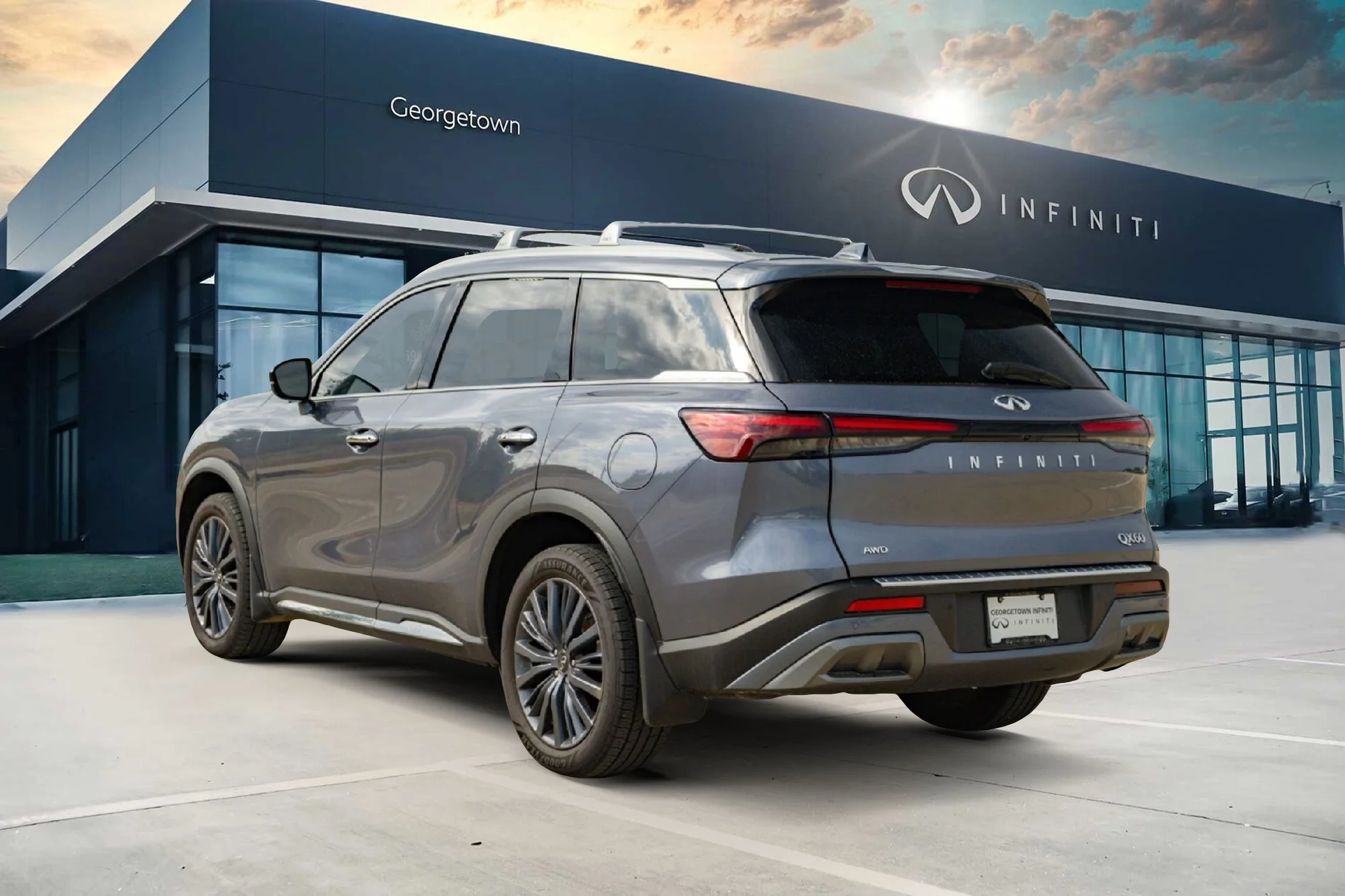 Certified Used 2023 Blue INFINITI Sensory image 6