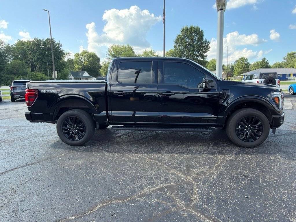 Used 2025 Agate Black Metallic Ford Lariat image 11