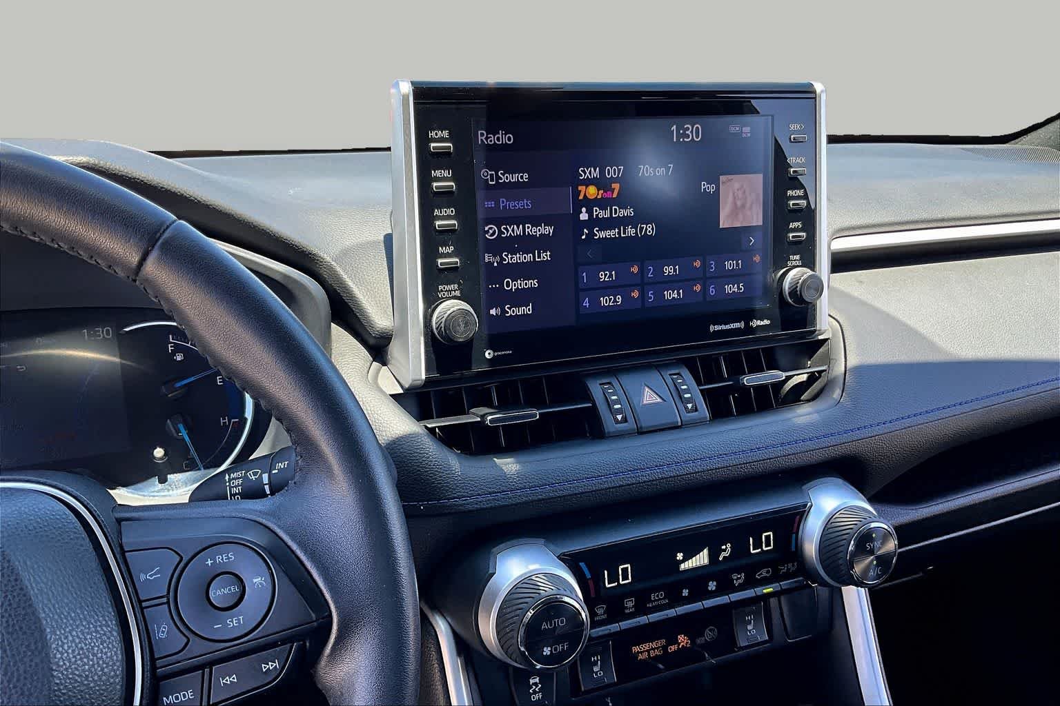 Used 2022 Silver Sky Metallic/Midnight Black Metallic Toyota Hybrid XSE image 6