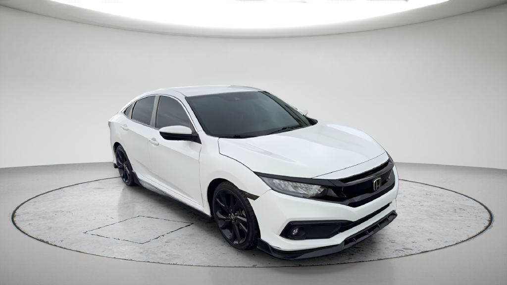 Used 2021 White Honda Sport image 3