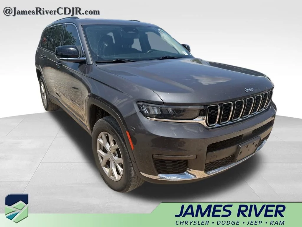 Used 2021 Gray Jeep Limited image 4