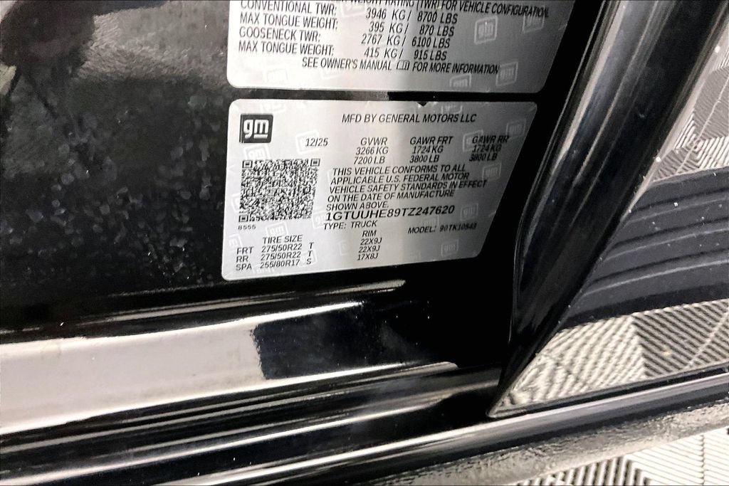 Certified Used 2026 Onyx Black GMC Denali Ultimate image 17