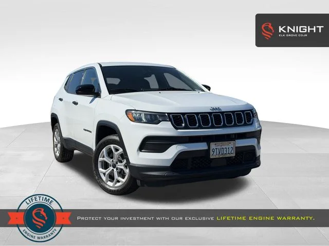 Used 2025 White Jeep Sport image 1