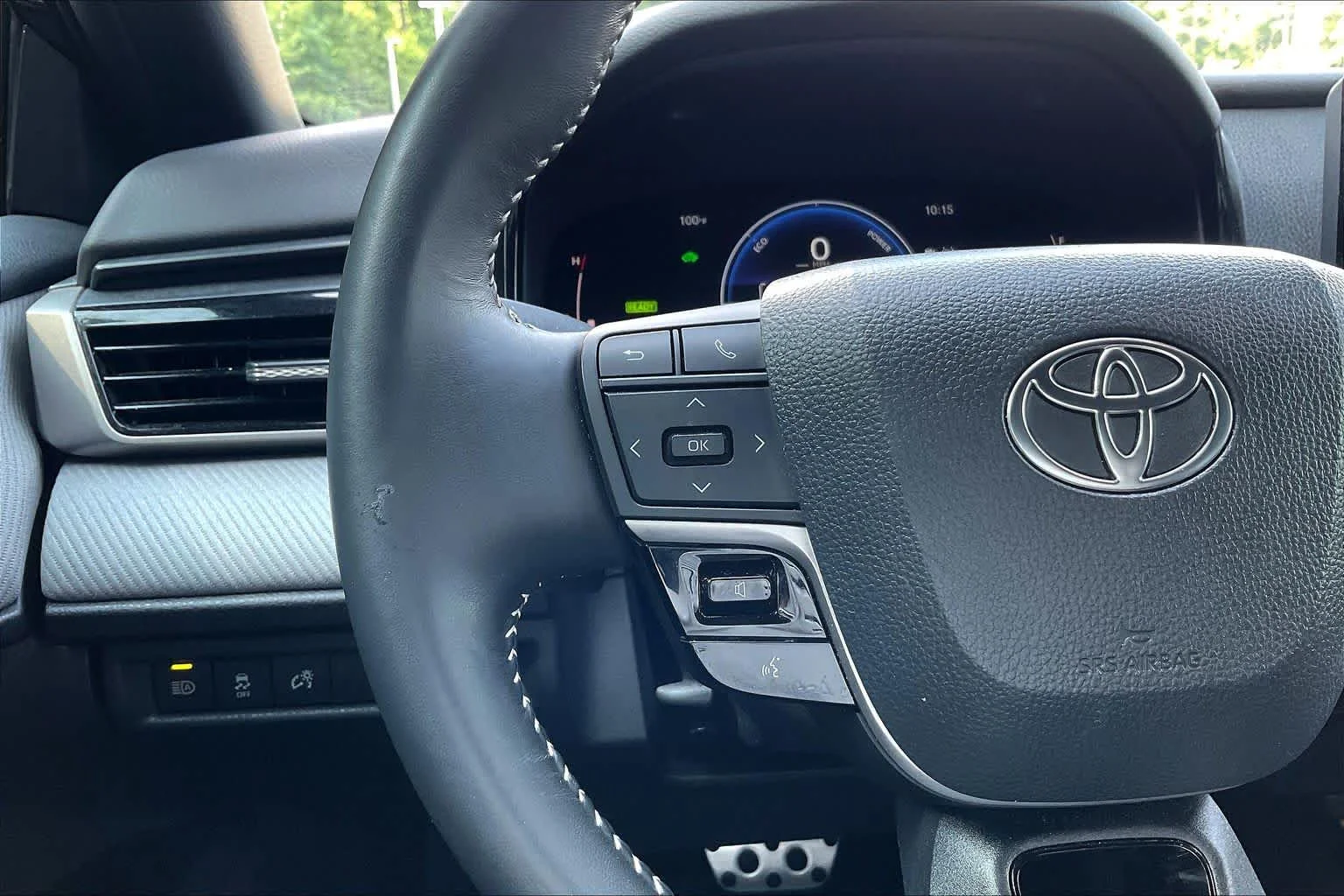 Used 2025 Midnight Black Metallic Toyota SE image 23
