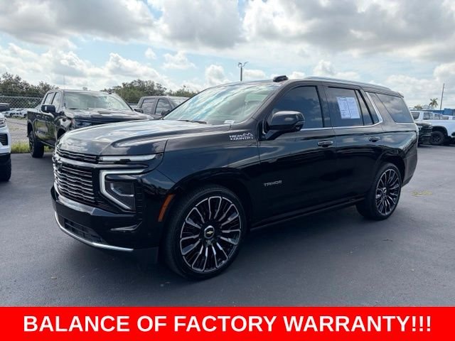 Used 2025 Black Chevrolet High Country image 3