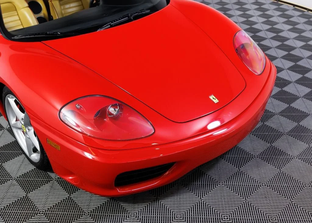 Used 2003 Rosso Corsa Ferrari Spider OEM Manual image 34