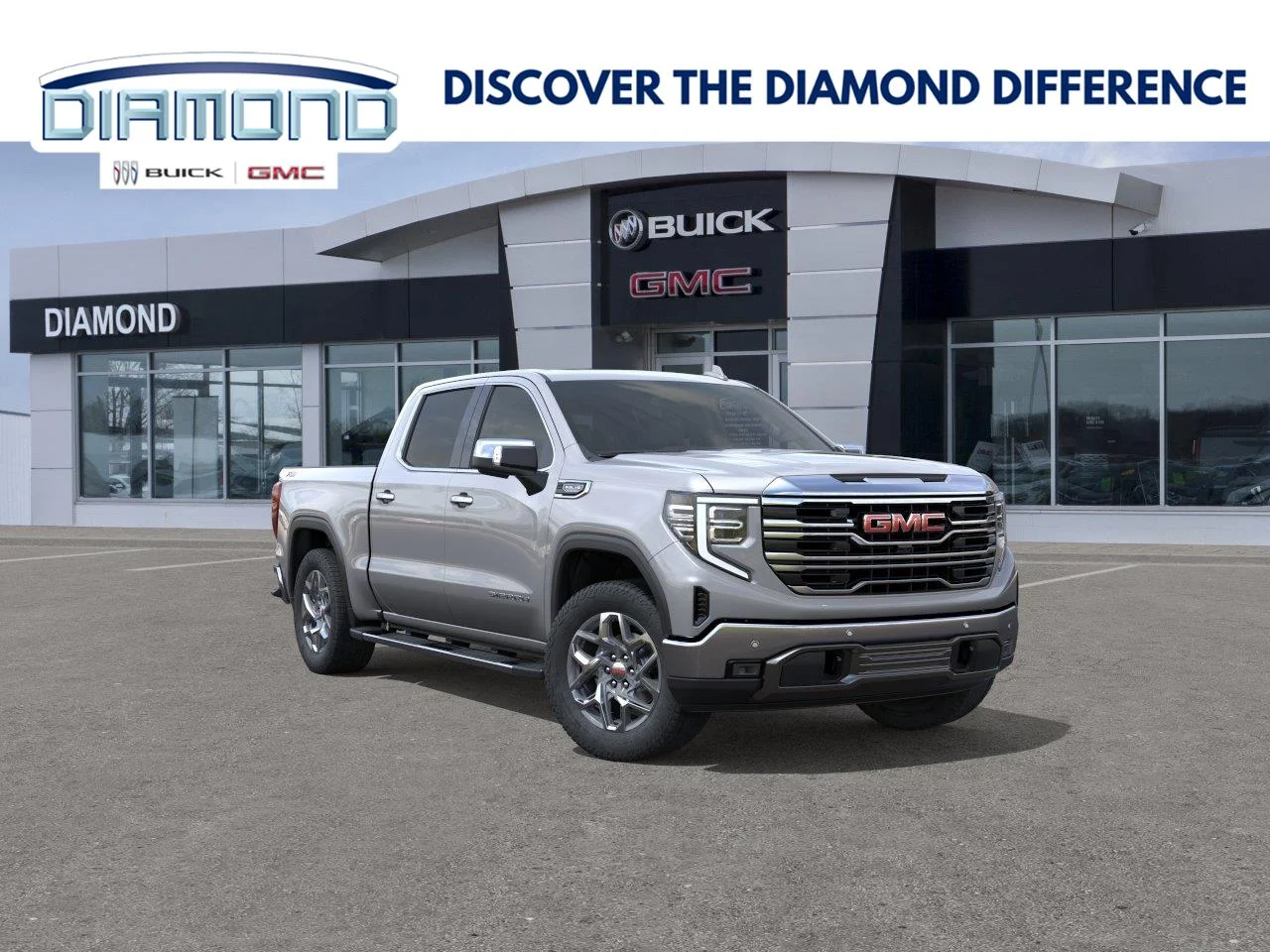 New 2026 Sterling Metallic GMC SLT image 1