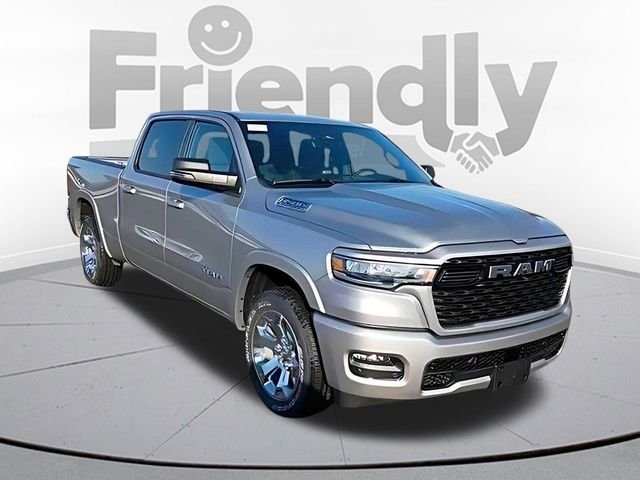 New 2026 Billet Silver Metallic Clear-Coat Exterior Paint RAM Big Horn/Lone Star image 7