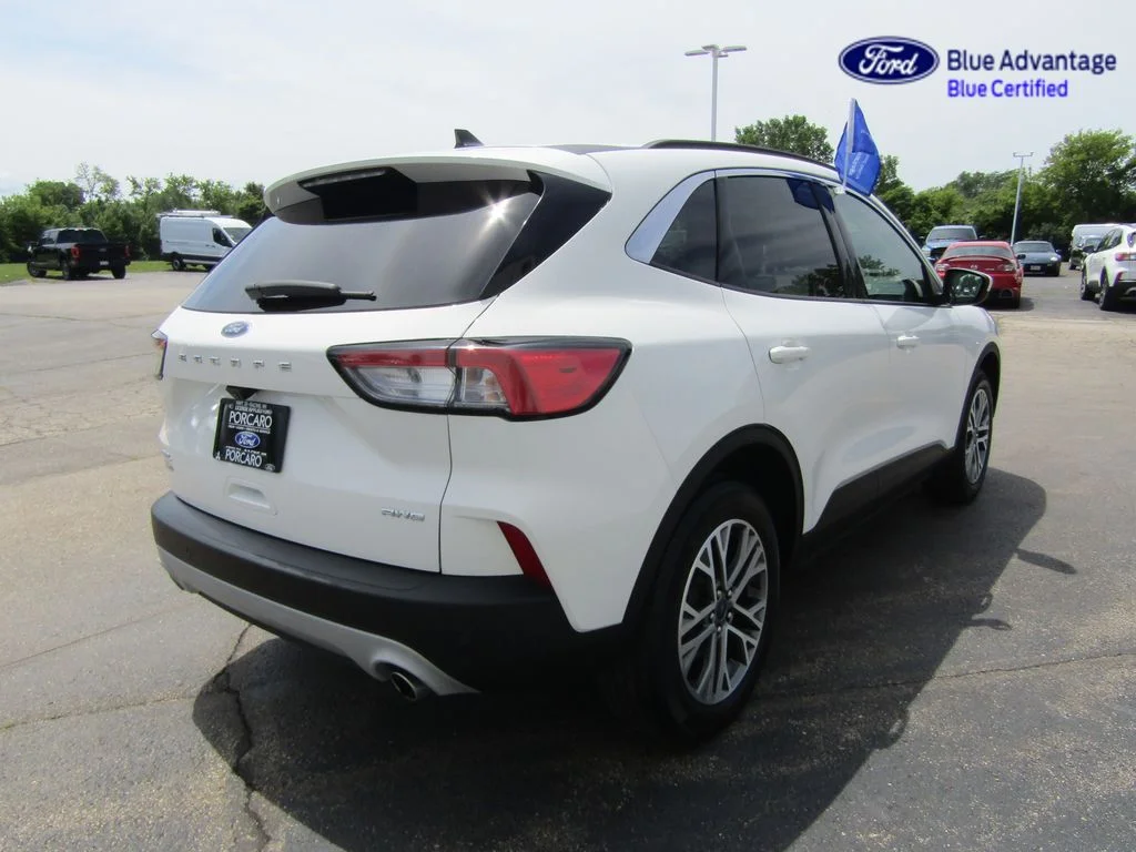 Certified Used 2021 Star White Ford SEL image 8