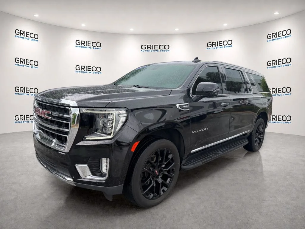 Used 2022 Onyx Black GMC SLT image 3