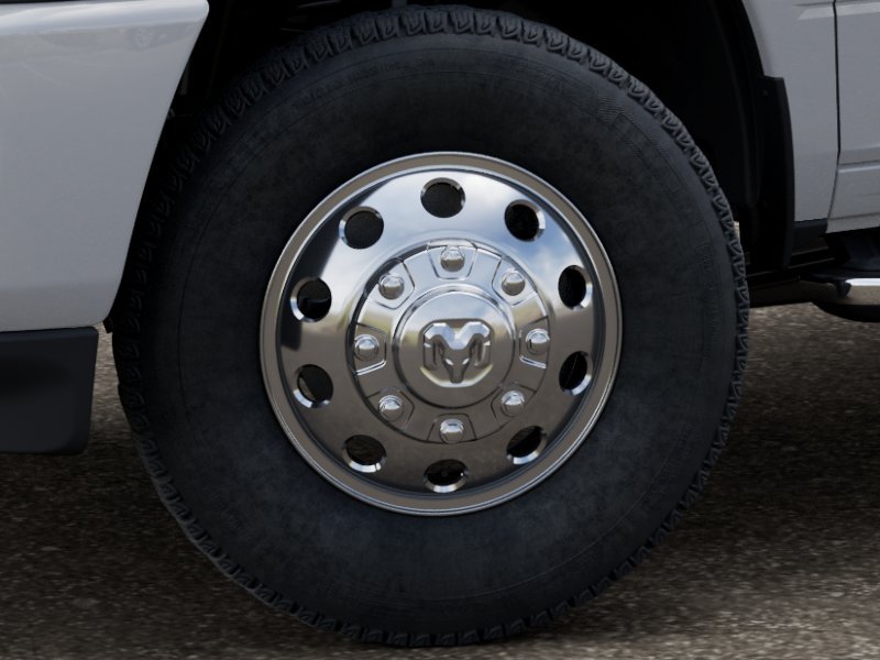 New 2026 Bright White Clear-Coat Exterior Paint RAM Laramie image 4