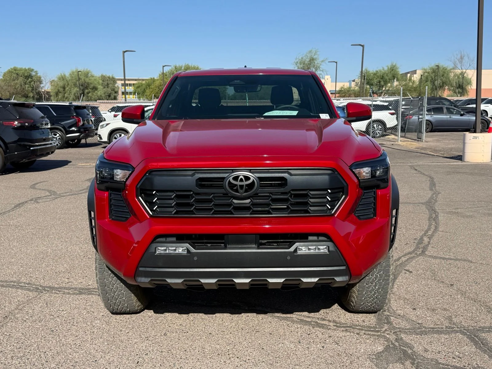 Used 2025 Supersonic Red Toyota Prerunner image 1