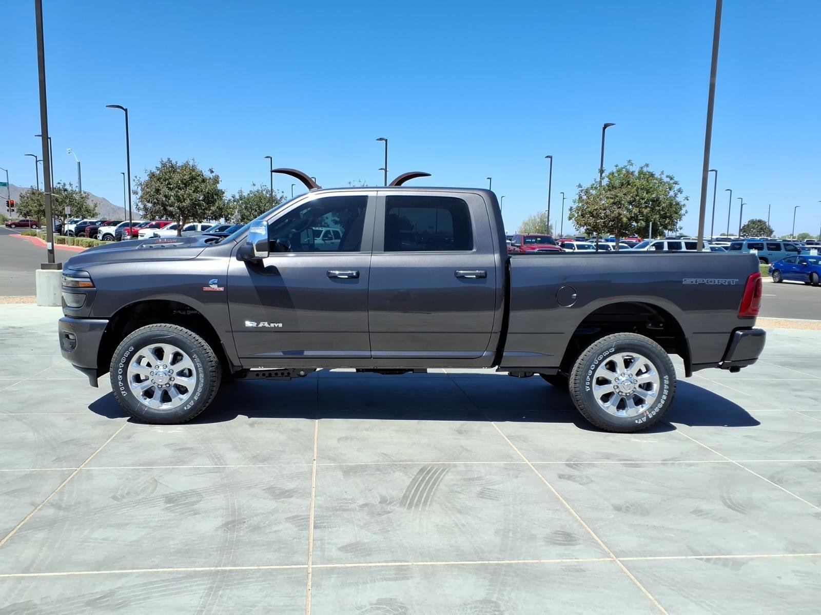 New 2026 Granite Crystal Metallic Clear-Coat Exterior Paint RAM Laramie image 3