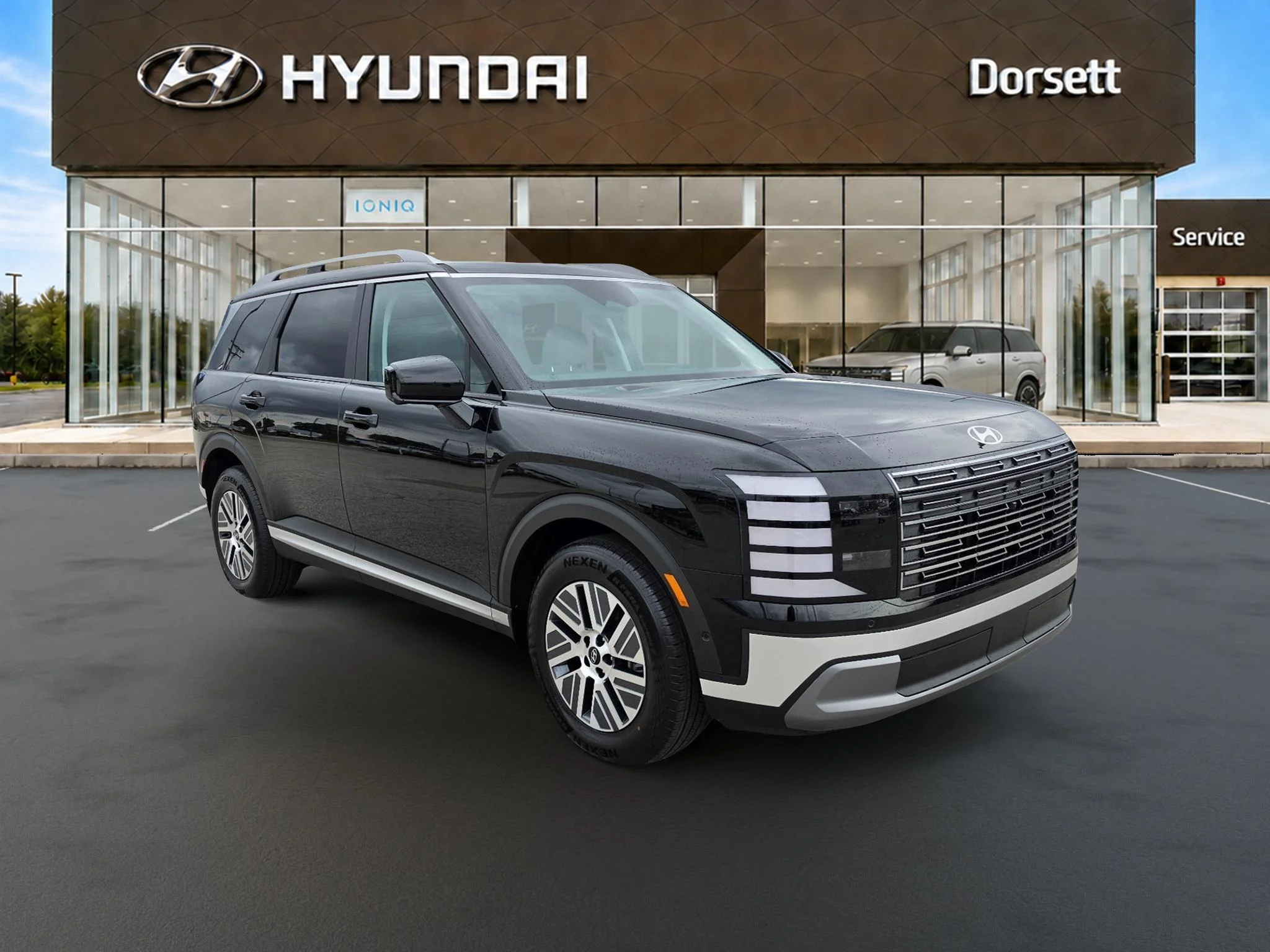 New 2027 Abyss Black Pearl Hyundai SEL Premium 7P image 8