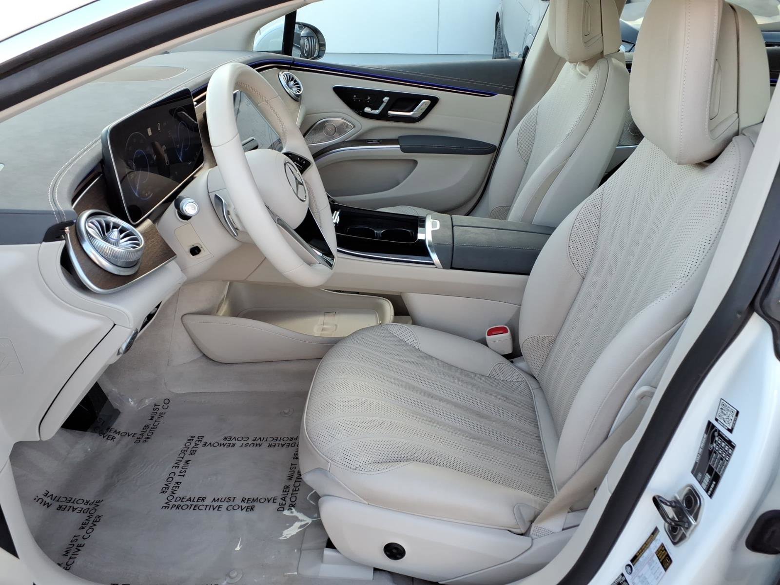Certified Used 2023 Polar White Mercedes-Benz EQS450V image 14