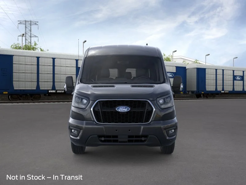 New 2026 Agate Black Metallic Ford Passenger Van XLT image 6