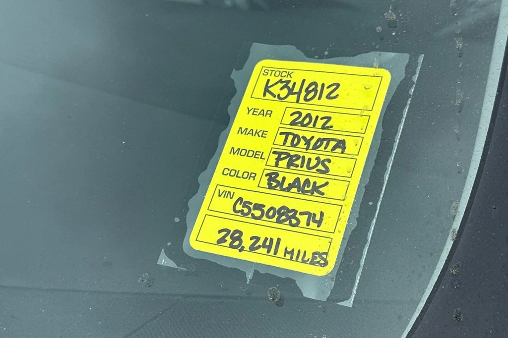 Used 2012 Black Toyota Two image 3