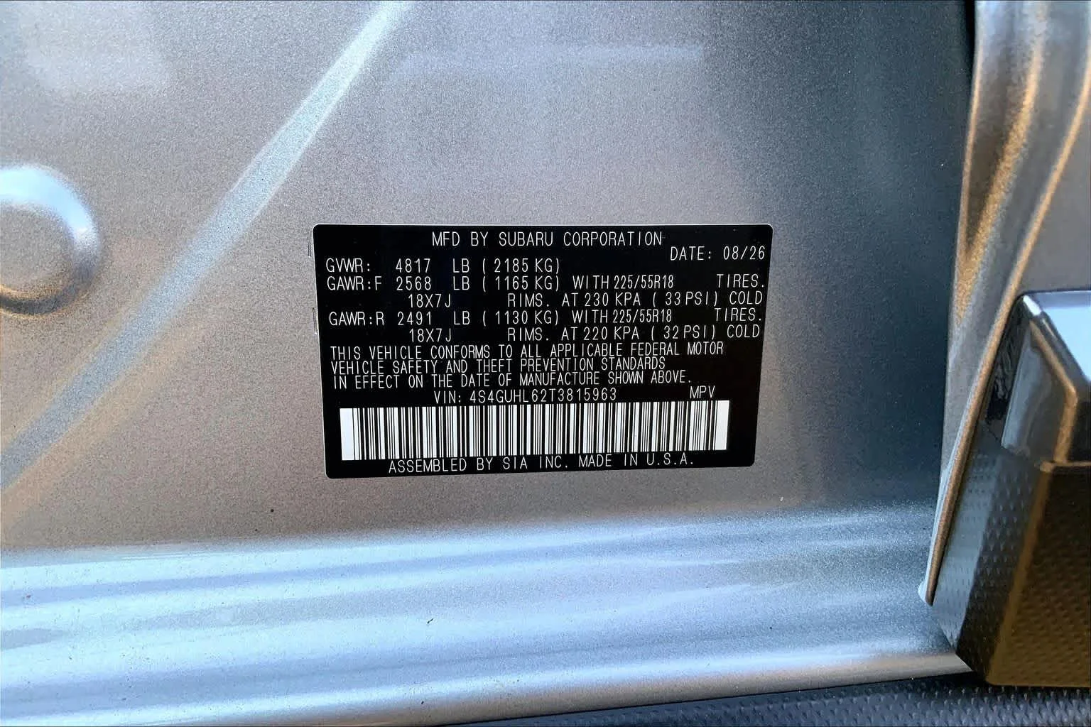 2026 Subaru Crosstrek Limited - Photo 17
