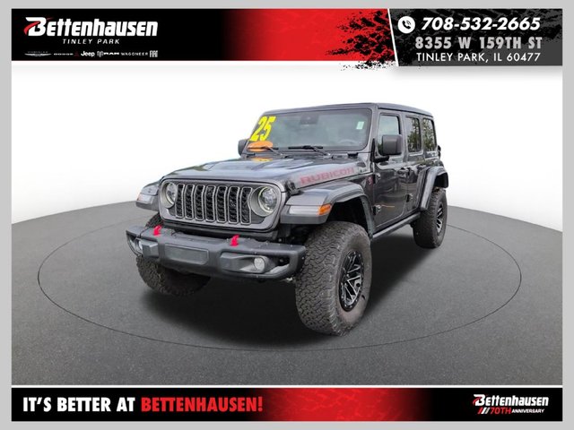 Certified Pre-Owned 2025 Jeep Wrangler Rubicon With Navigation & 4WD