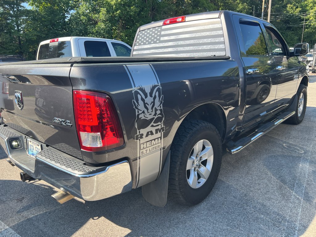 Used 2018 Granite Crystal Metallic Clearcoat Ram Tradesman image 8
