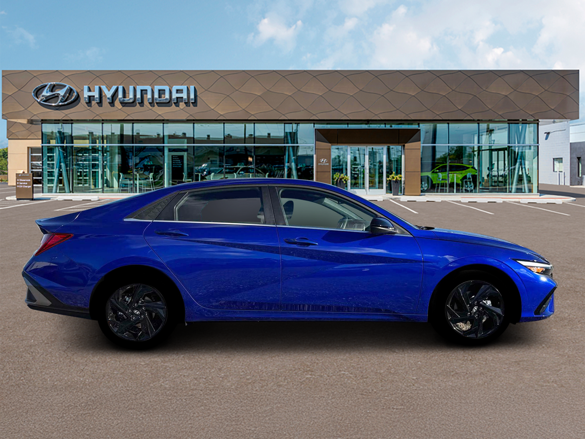 New 2026 Blue Hyundai SEL Sport image 9