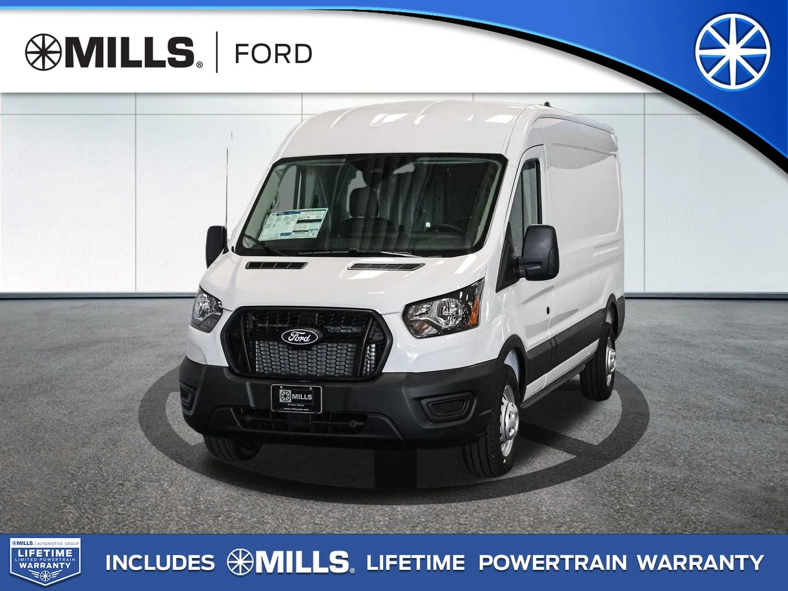 New 2026 Oxford White Ford Cargo Van image 1