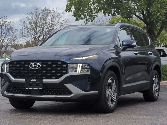 Certified Used 2023 Blue Hyundai SEL image 3