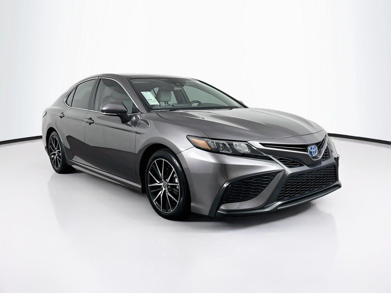 Certified Used 2024 Predawn Gray Mica Toyota Hybrid SE image 8