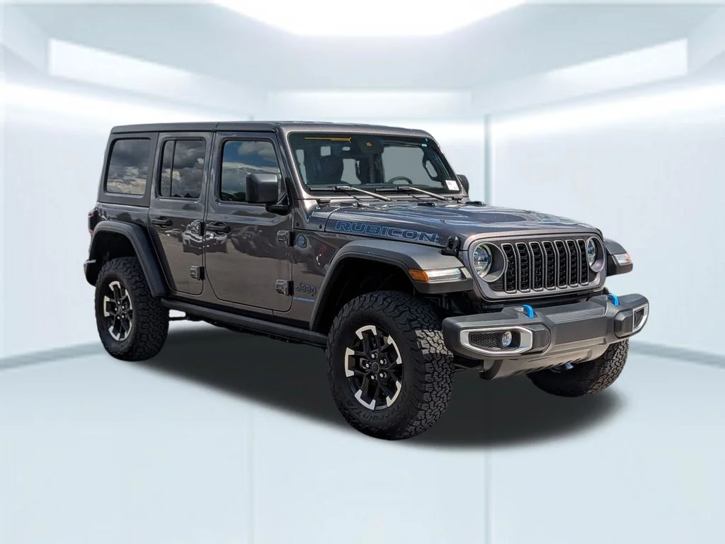 Used 2025 Gray Jeep Rubicon 4xe image 8