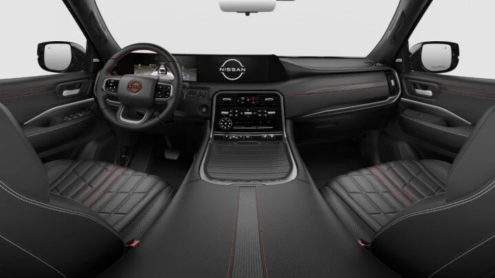 New 2027 Aspen White Tricoat   Super Black Two-Tone Nissan PRO-4XÂ® Premium image 2