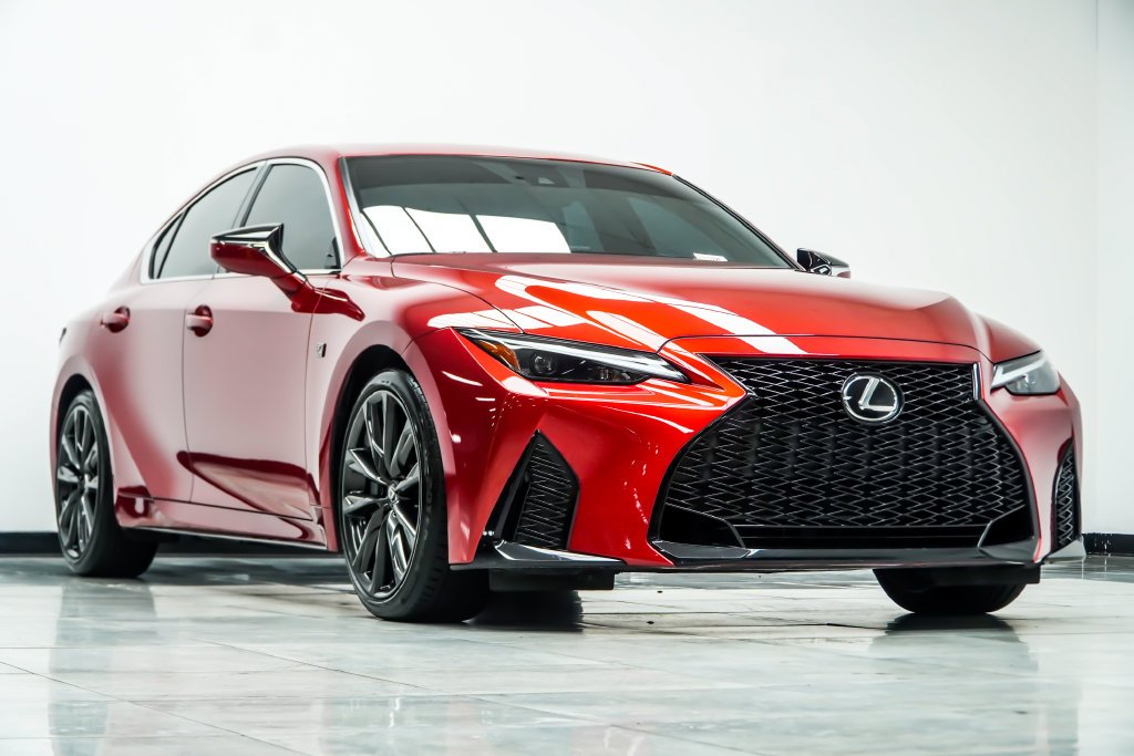 Used 2024 Red Lexus 350 F SPORT image 4