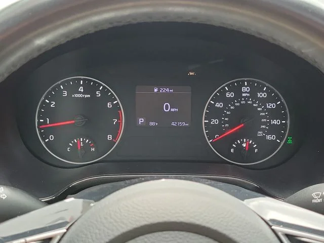 Used 2021 Blue Kia EX image 23