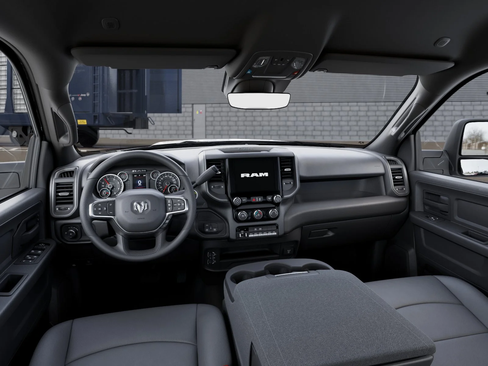 New 2026 Bright White Clearcoat RAM TRADESMAN image 8