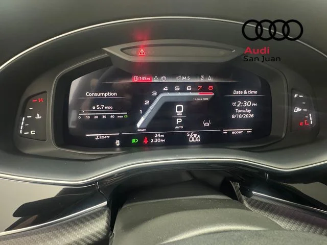 New 2026 White Audi 4.0T Prestige image 16