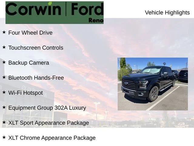 Used 2017 Shadow Black Ford XLT image 8