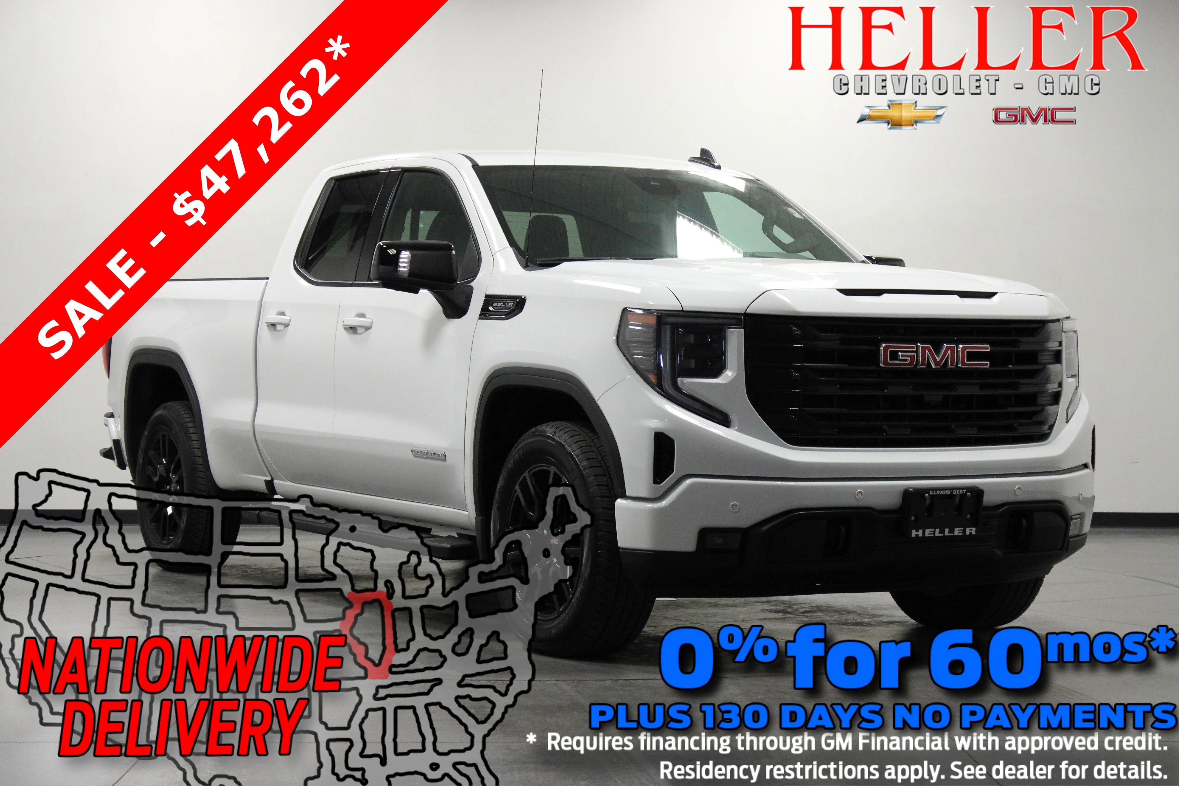 New 2025 Summit White GMC Elevation image 1