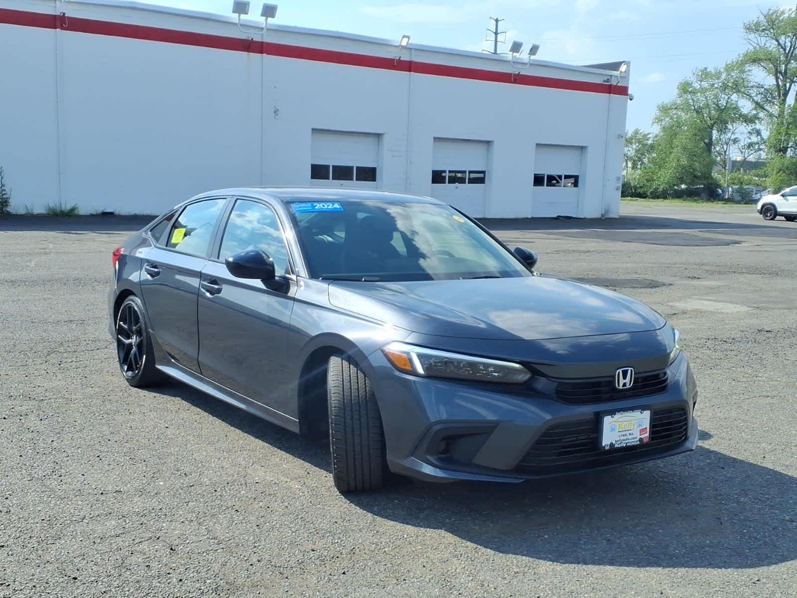 Certified Used 2024 Meteorite Gray Metallic Honda Sport image 3