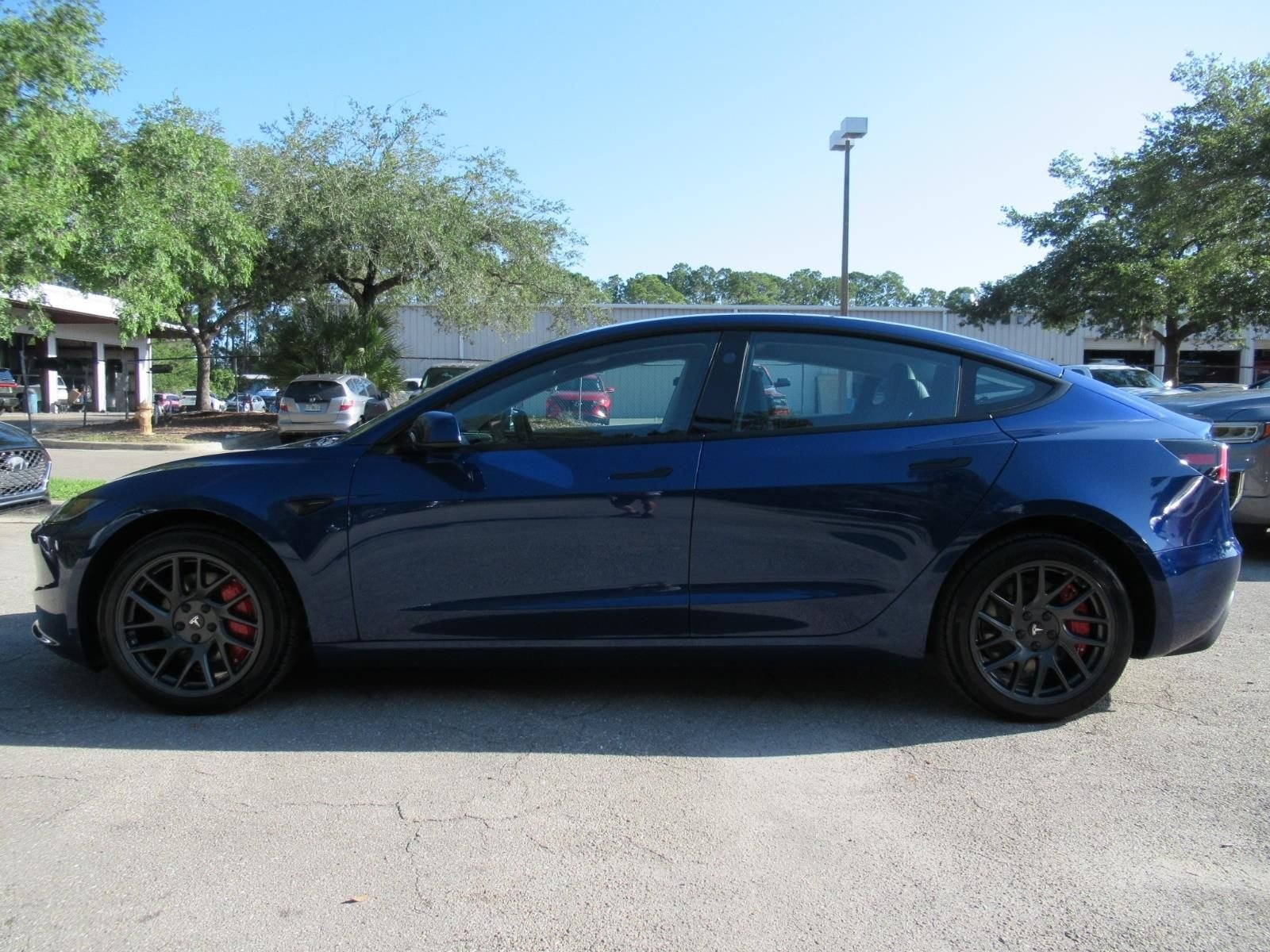 Used 2025 Blue Tesla Standard image 4