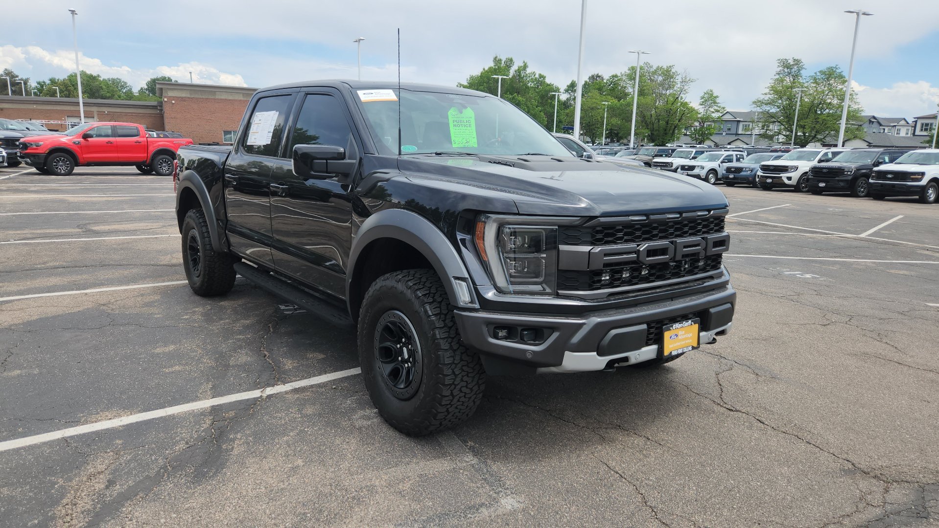 Used 2022 Black Metallic Ford Raptor image 19