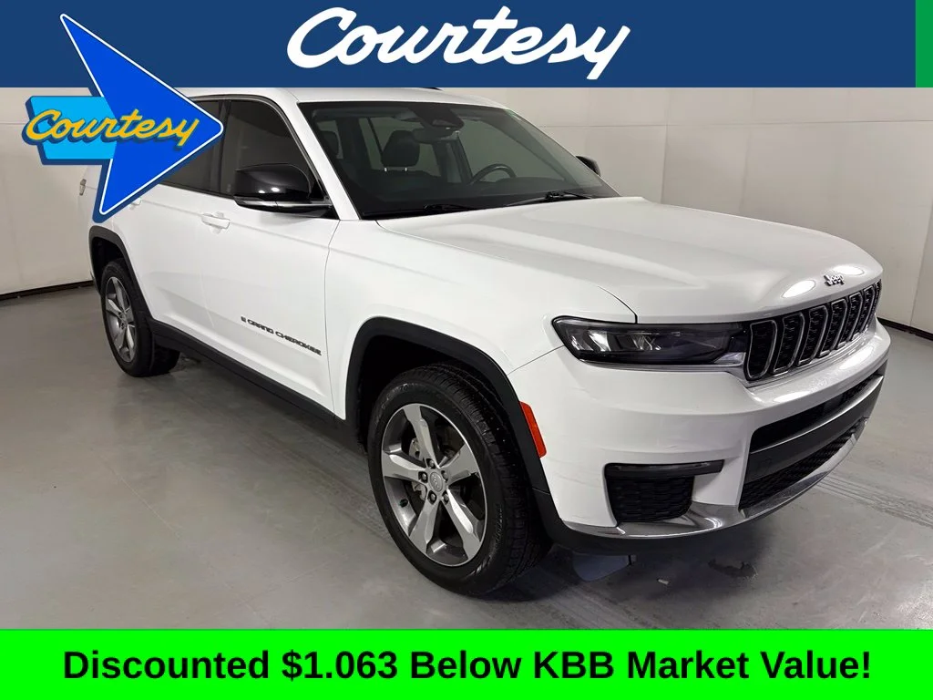 Used 2021 White Jeep Limited image 1