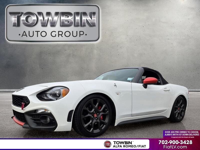 Used 2019 Pearl FIAT ABARTH CONVERTIBLE image 1