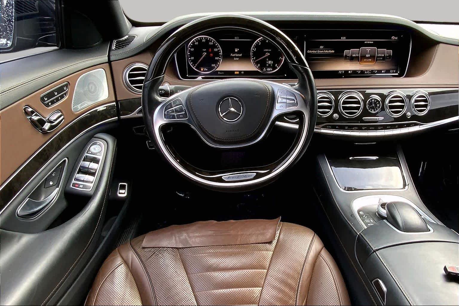 Used 2014 designo Mocha Black Mercedes-Benz S 550 image 6
