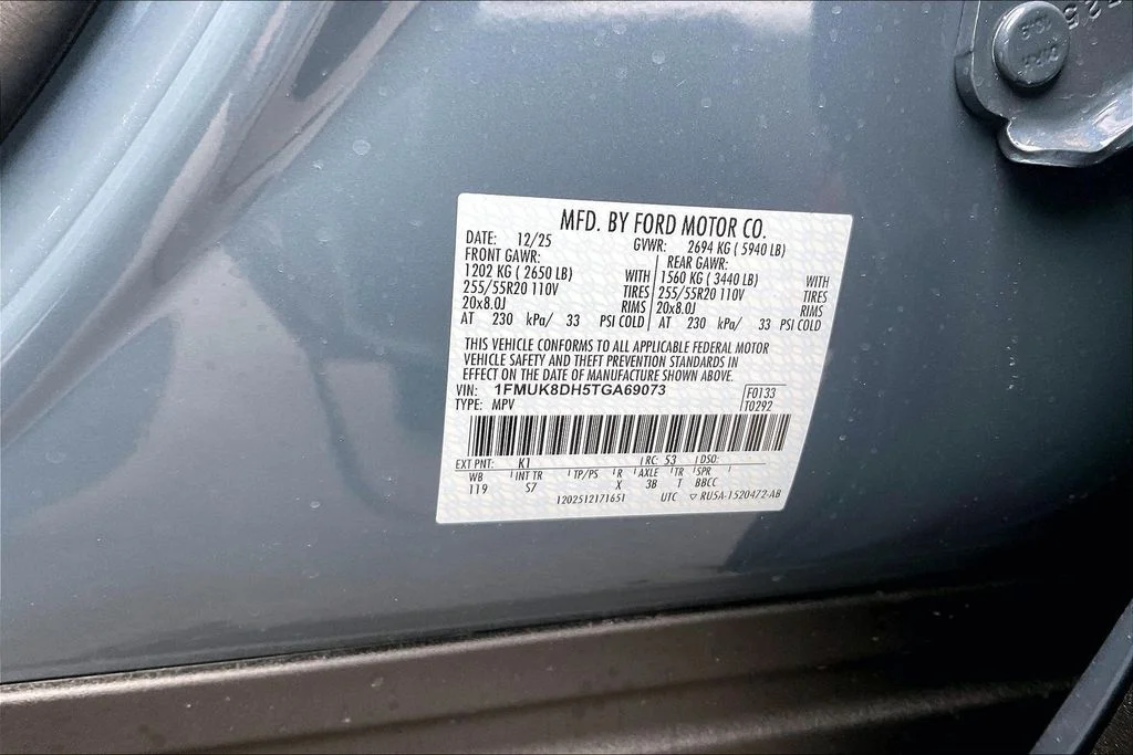 New 2026 Vapor Blue Metallic Ford Active image 13