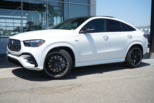 New 2026 MANUFAKTUR Moonlight White Metallic Mercedes-Benz AMG® GLE 53 4MATIC+ Coupe image 4